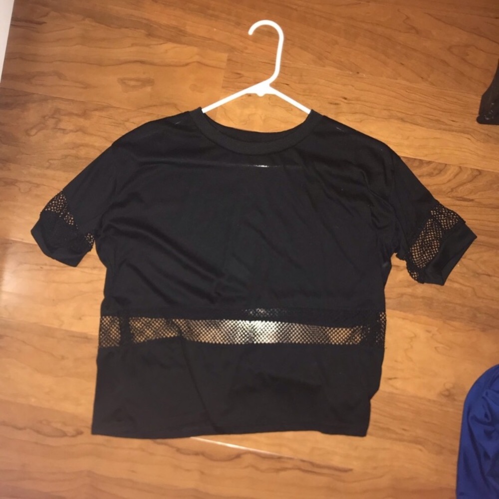 RARE Brandy Melville Mesh Top